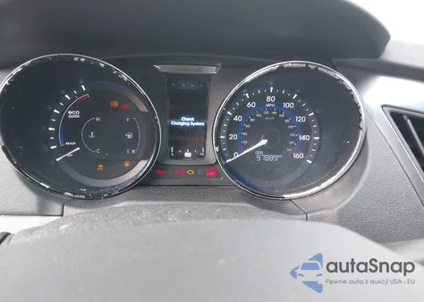 2013 Hyundai Sonata Hybrid Limited from USA, damaged, VIN KMHEC4A46DA068479